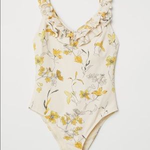 One piece boho swimsuit